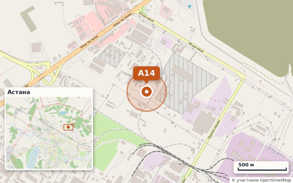 Карта: Производственная база · А-369, 5